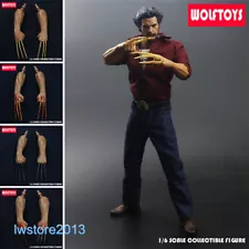 WOLF TOYS 1:6 Wolverine Logan Claw Arm Model For 12'' AT012 Male Figure Body