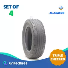 Set of (4) Used 195/65R15 Michelin Premier A/S 91H - 4-4.5/32