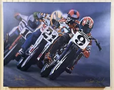 Scott Jacobs “No Looking Back” Harley-Davidson Jay Springsteen Signed Print