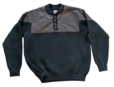 Filson # 711 XL Waterfowl Sweater 100% Wool/Cotton Green Tin Cloth Made In USA