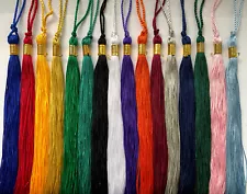 GRADUATION TASSEL 15 COLORS & YEAR GOLD CHARM 2003 2004 2005 2006 2007 2008 2009