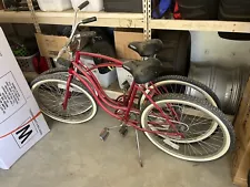 Classic Schwinn Beach Cruiser Bicycles, His and Hers