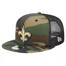 New Era New Orleans Saints Camo 9FIFTY Snapback Adjustable Trucker Hat