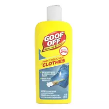 8 Oz. Paint Remover for Clothes - Removes Wet or Dried Latex Paint