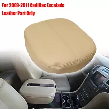 For 2007-2011 Cadillac Escalade Center Console Lid Replacement Leather Beige Tan