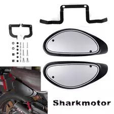 For Ducati Scrambler 800 2014+ Cafe Racer Side Panels Cover Number Plates Cover