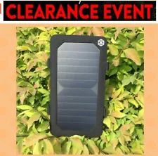 Clearance Sale Solar Panel USB for Mobil All ANDROID Cell Tablet COLOR BLACK