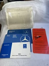 VINTAGE 1981 Mercedes Benz 240 D 300D 300CD Turbo Diesel Owners Manuals #H