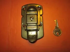 One Excelsior trunk lock w/key marked 127