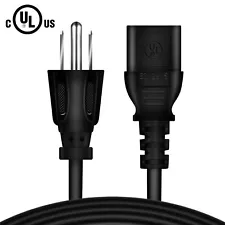 5ft UL AC Power Cord For McIntosh MCT80 RS200 MX121 Pre MA7900 MVP901 A/V Player