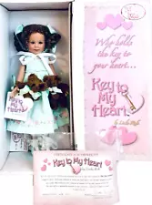 Linda Rick Key To My Heart Tender Hearts 12" All Vinyl Girl Doll With COA In Box