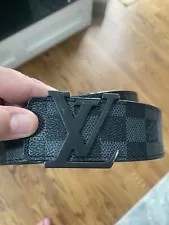 Louis Vuitton LV Initiales Belt - Black (M9808)