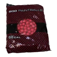 Shop4Paintball Bloodball 500 Rounds / Paintballs - Red Ball & Red Fill