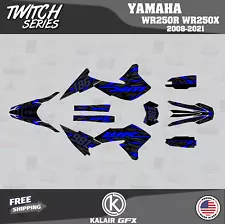 Graphics Kit for YAMAHA WR250X WR250R (2008-2021) TWITCH-blue