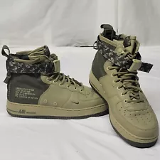 Nike SF Air Force 1 Mid Neutral Olive Cargo Khaki Men’s Size 10 WORN ONCE NICE!!