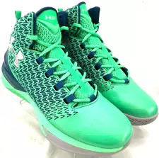 Under Armour 1269274-893 ClutchFit Drive 3 Hi Green Sneaker Shoes US Men's 9.5