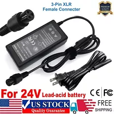 28V Battery Charger For Razor Ground Force Drifter Go Kart Dirt Quad Scooter 24V