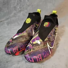 Odell Beckham Jr. X Nike Vapor edge pro 'black electro purple' size mens 7