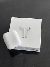 Apple AirPods 2nd Gen with Charging Case And Box. Only Worn For A 4hr Flight