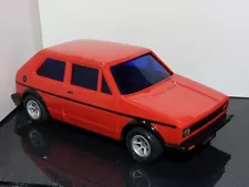 VW Golf GTi Mk1 1/18 Scale Plastic Model Car Volkswagen Rabbit