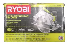 RYOBI 15 Amp 7-1/4" Circular Saw w/ Laser Alignment - CSB144LZK