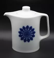 HUTSCHENREUTHER GERMANY BLAUE SONNE MODERN STARBURST COFFEE POT TEAPOT