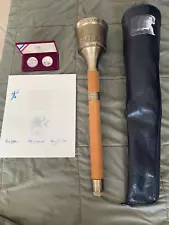 1984 Los Angeles Summer Olympics Torch. Beautiful condition - 100% Seller Rating