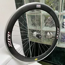 NOS ZIPP 500 CARBON REAR WHEEL - 650C / 32 HOLE - SHIMANO ULTEGRA 6600 HUB MAVIC