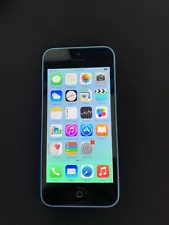 Apple iPhone 5c - 32 GB - Blue (AT&T) Battery Health: 87%