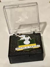 1989 Oakland A's World Series Press Pin~ ~ SF Giants ~ Battle of the Bay