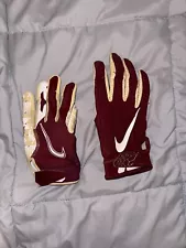 FSU Football gloves Read Description