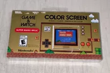 New ListingNintendo Game & Watch Super Mario Bros Color Screen Handheld Console NEW SEALED