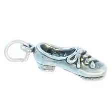 Tap shoe with taps sterling silver charm .925 x 1 Dance charms