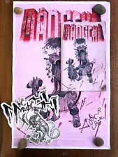 MANGCHI David Choe DVDASA Choe Show | SIGNED CONCERT POSTER, ZINE, STICKERS