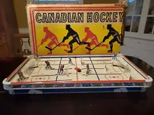 Vintage 1960's MUNRO CANADIAN HOCKEY TABLE TOP GAME Model 995