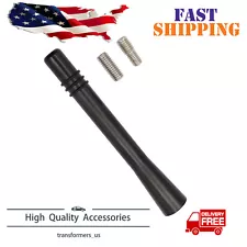 4" Short Black Aluminum Antenna Mast AM/FM for TOYOTA TACOMA 1999-2016 New (For: 2016 Toyota Tacoma)