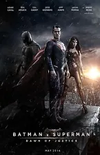 Batman V Superman movie poster (e) Superman, Batman, Wonder Woman
