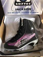 BN Jackson Softec Rave RV2000 Figure Recreational Ice Skates - size 35