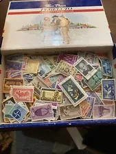 100 MINT US Postage Stamps Lot, all different, 1930s-1970s MNH UNUSED