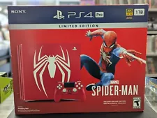 ps4 pro limited edition spider man