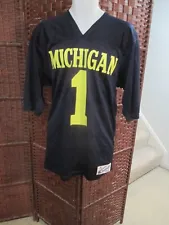 Vintage Champion Michigan Wolverines Football Jersey Mens Medium #1