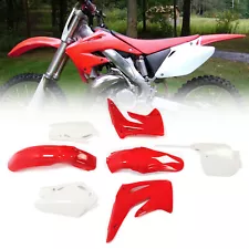 For Honda CR85R/CR85RB 2003-2007 Red/White Restyled Plastic Kit Bodywork Fairing (For: Honda)