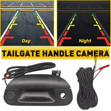 Tailgate Handle with Rear View Camera Backup Camera Fits For 1999-2006 Ford F350 (For: Ford)