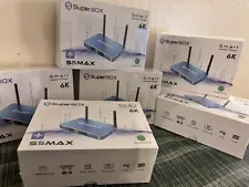 ‼️ FLASH SALE ‼️ SuperBox S5MAX WiFi 6K WiFi-6 Ultra HD Brand New