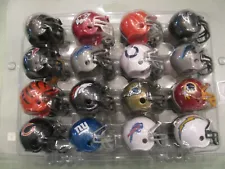 LOT OF 32 NFL MINI FOOTBALL HELMETS HELMET IN BLISTER PACK NEW LOWEST PRICE EBAY