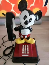 Vintage The Mickey Mouse Phone Landline Dial Telephone Walt Disney