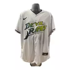 Junior Caminero Tampa Bay Devil Rays Throwback Jersey - Size XL