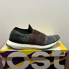 Adidas Ultraboost Laceless, S80769, Grey, Black & Red