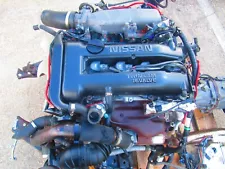 JDM Nissan Silvia S14 Kouki Engine SR20DET S14 Motor 5 speed Transmission 240sx