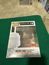 New ListingFUNKO POP! HALO MASTER CHIEF WITH MA40 RIFLE IN ACTIVE CAMO #18 VINYL FIGURE